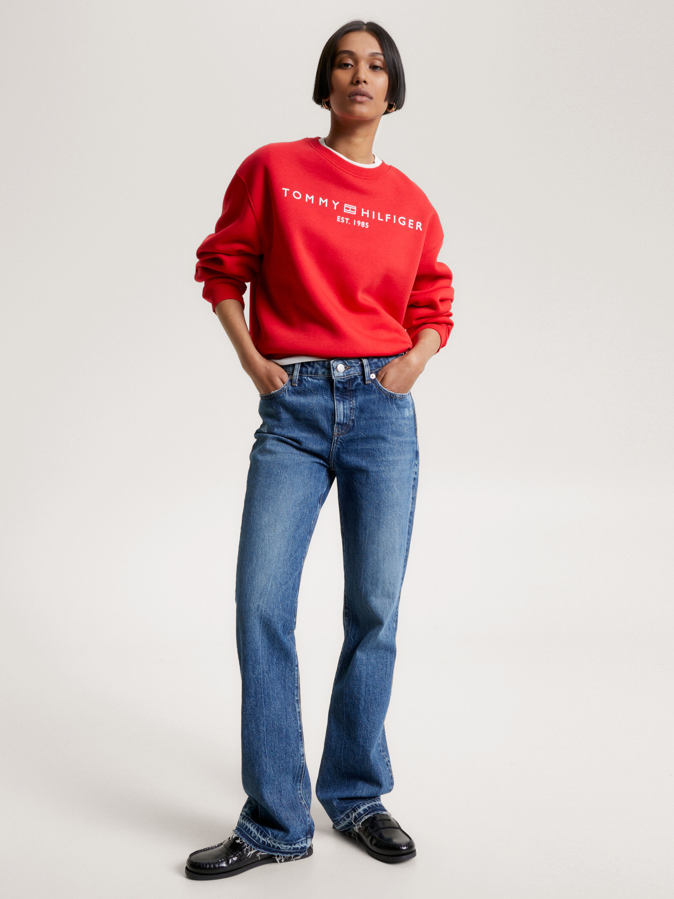 Tommy hilfiger colorful sweatshirt new arrivals