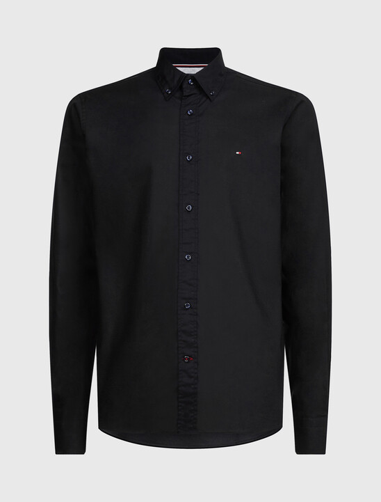 Core Flex Poplin Shirt, Black Core Flex Poplin Shirt