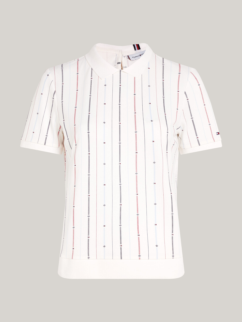 旗幟條紋標準版型 Polo 衫, Foulard Flag Stp/ Multi, hi-res