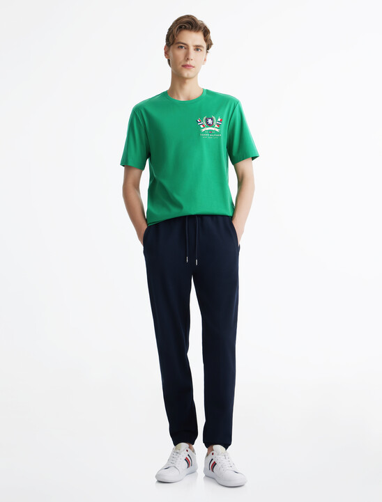 Hilfiger 徽章雙面針織 T 恤