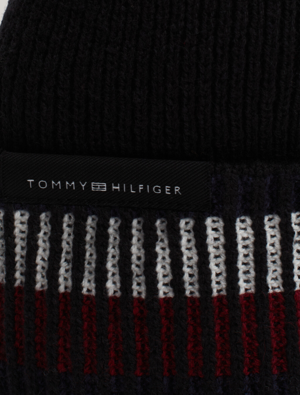Corporate Wool Blend Knit Beanie, Black, hi-res