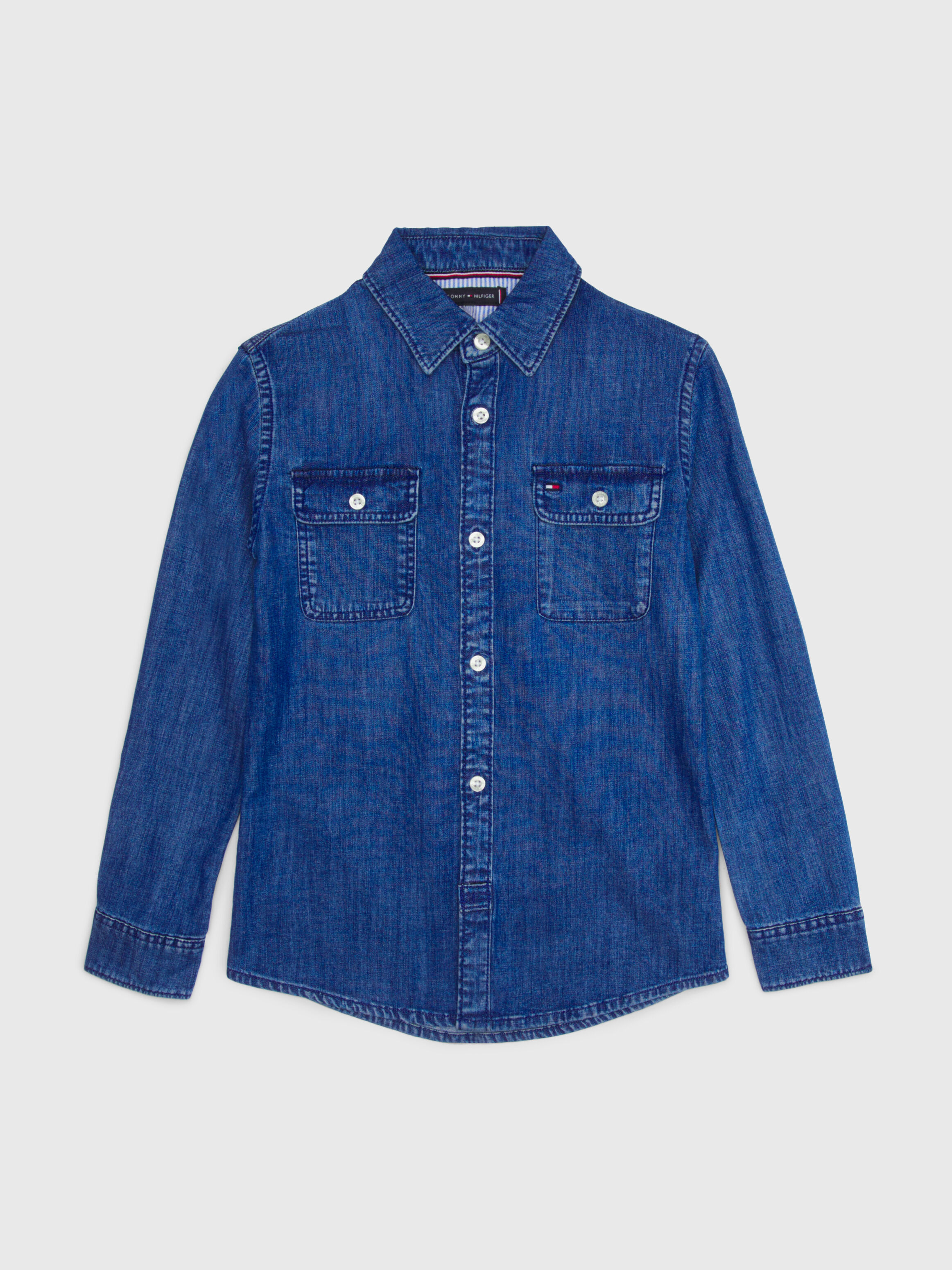 Tommy hot sale denim shirt