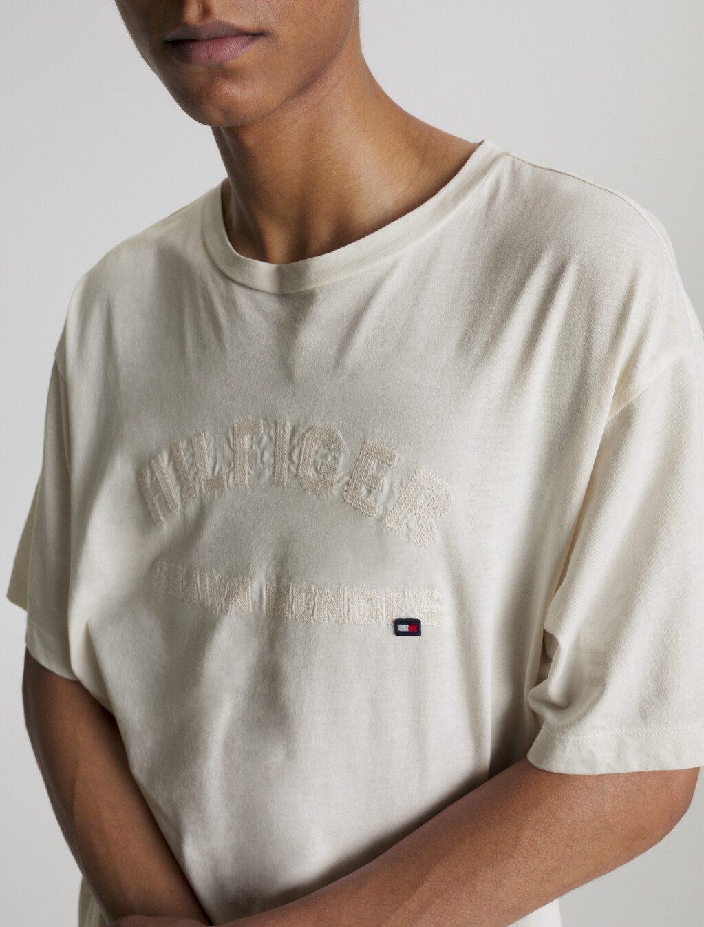 Tommy Hilfiger X Shawn Mendes Archive T-Shirt, Weathered White, hi-res