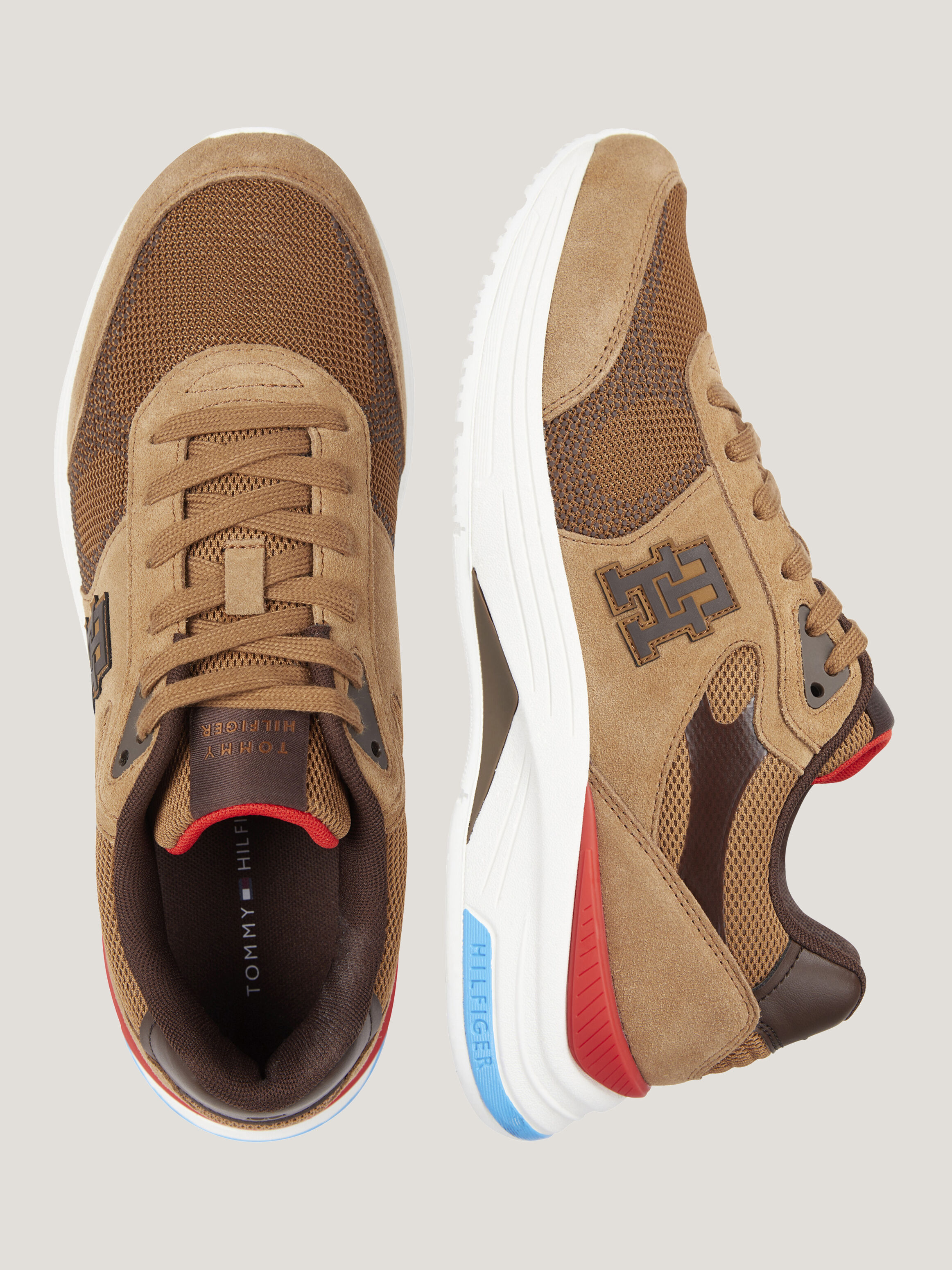 Tommy hilfiger khaki trainers outlet