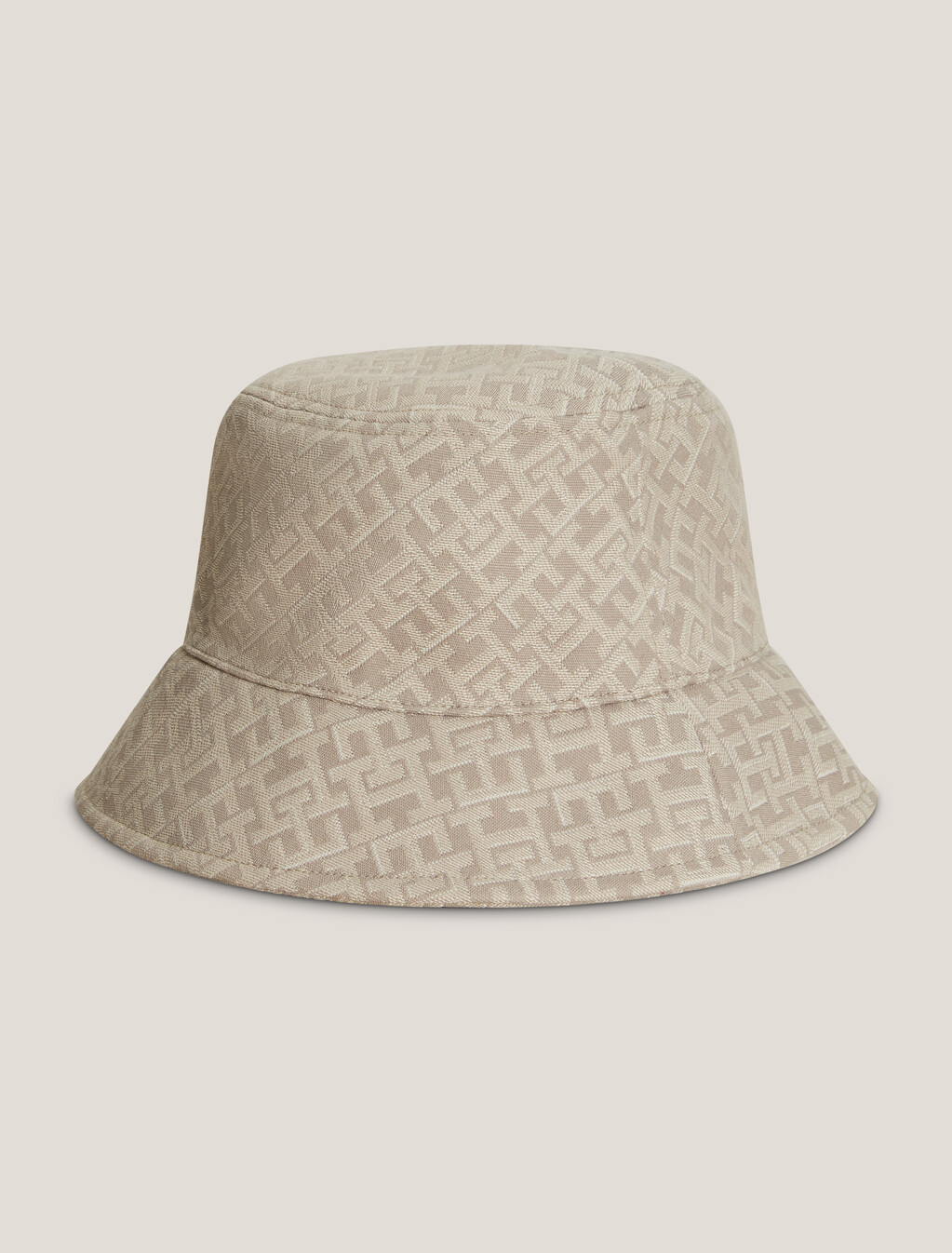 Monogram 提花漁夫帽, Beige, hi-res