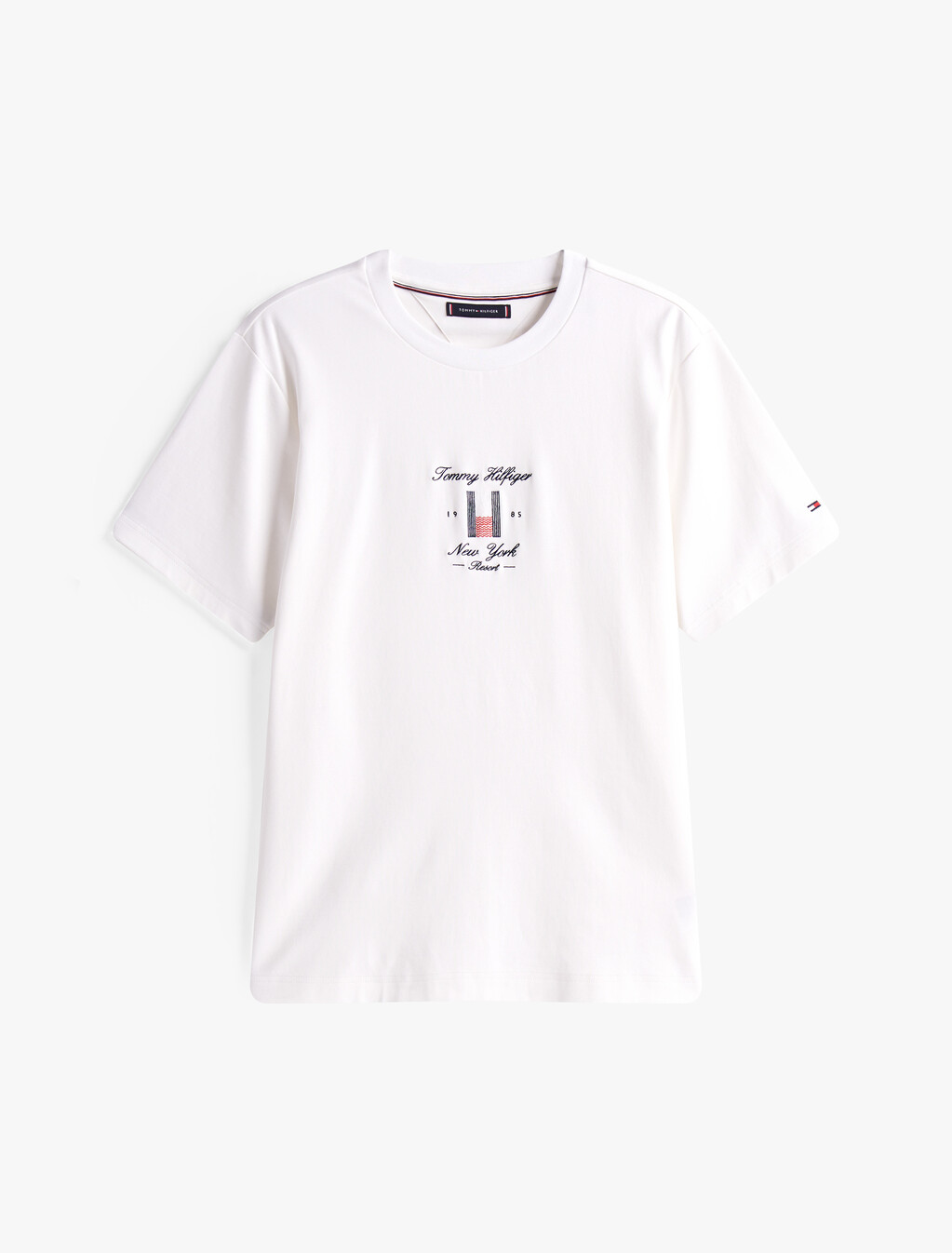 季節主打標誌 T 恤, White, hi-res