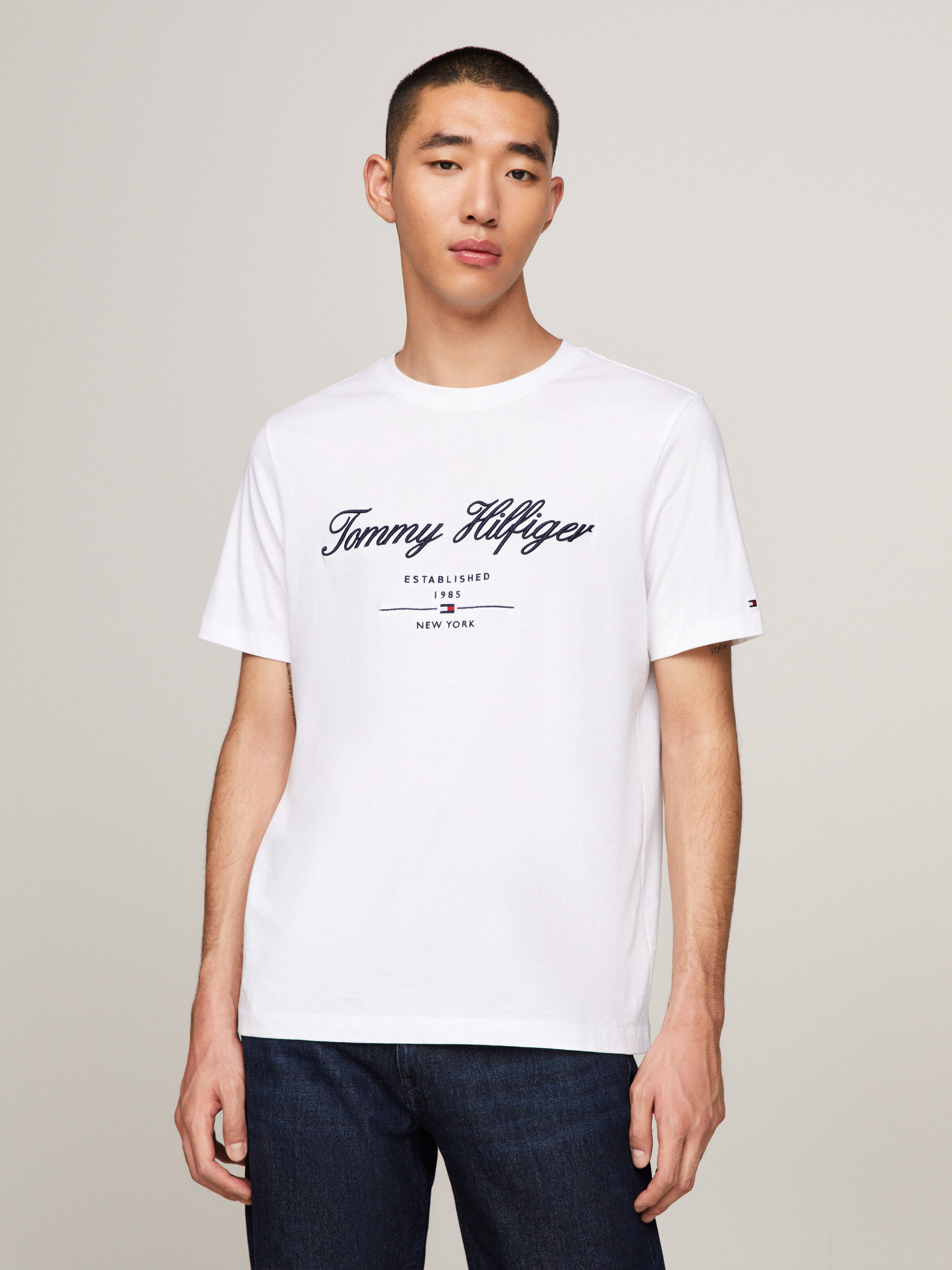 Tommy hilfiger jersey t shirt cheap