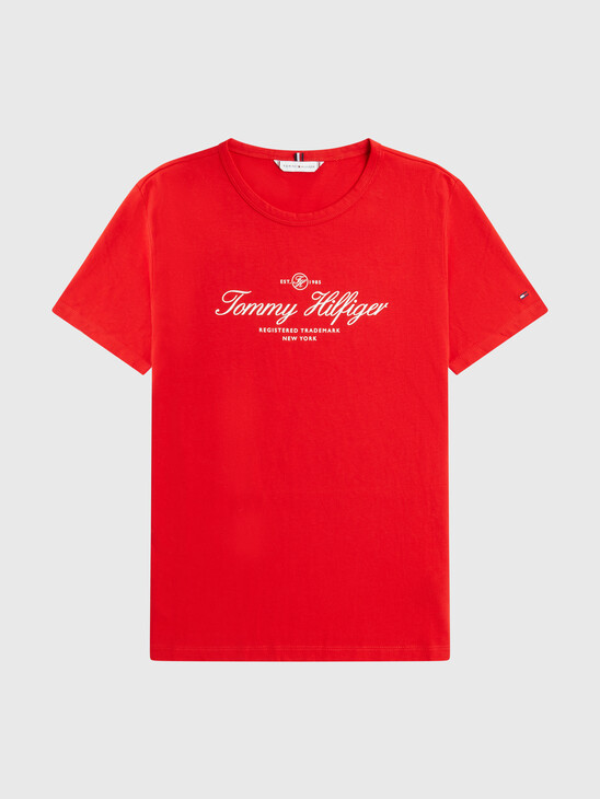 Hilfiger Script Logo Slim T-Shirt