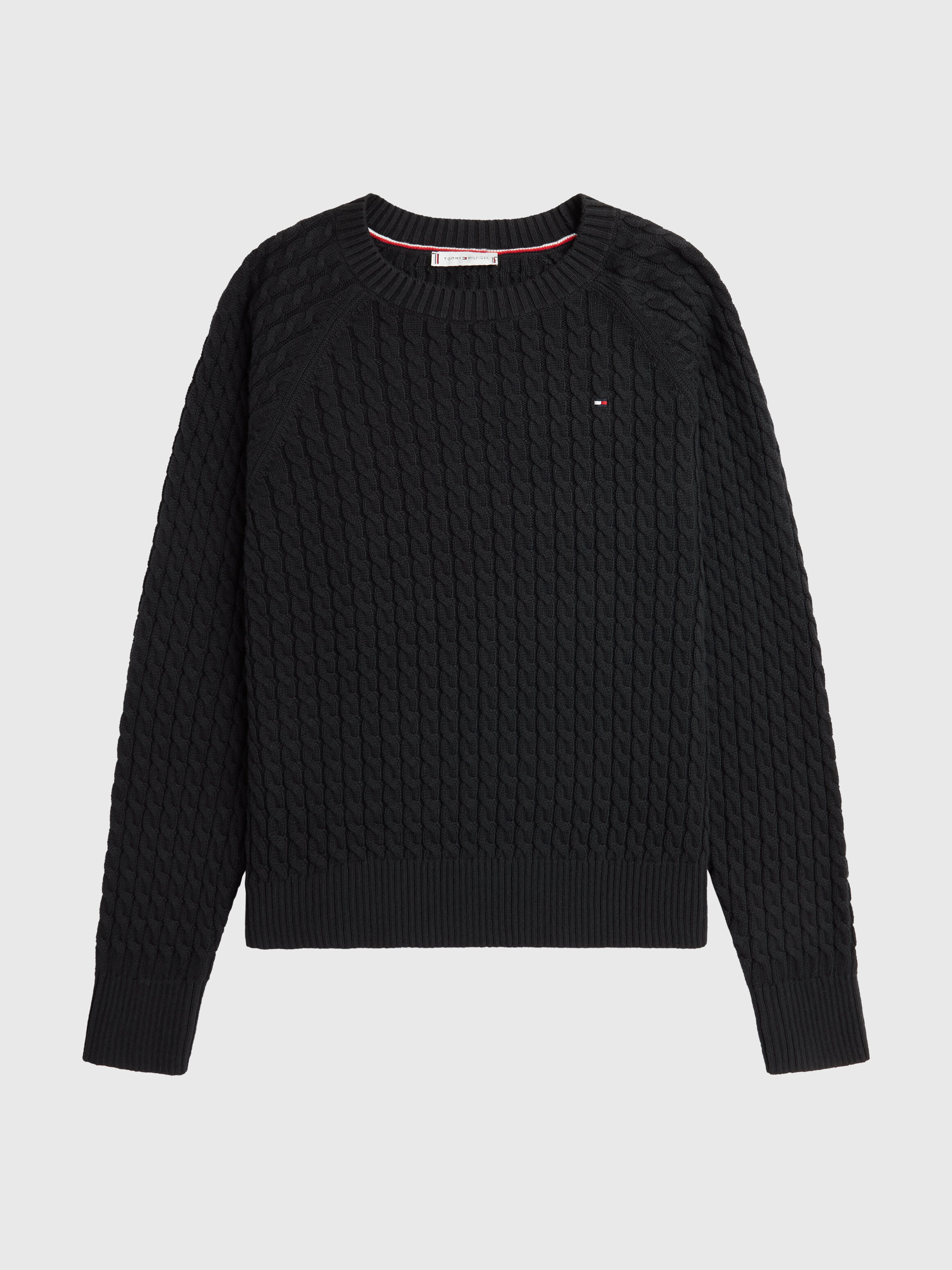 Tommy cable top sweater
