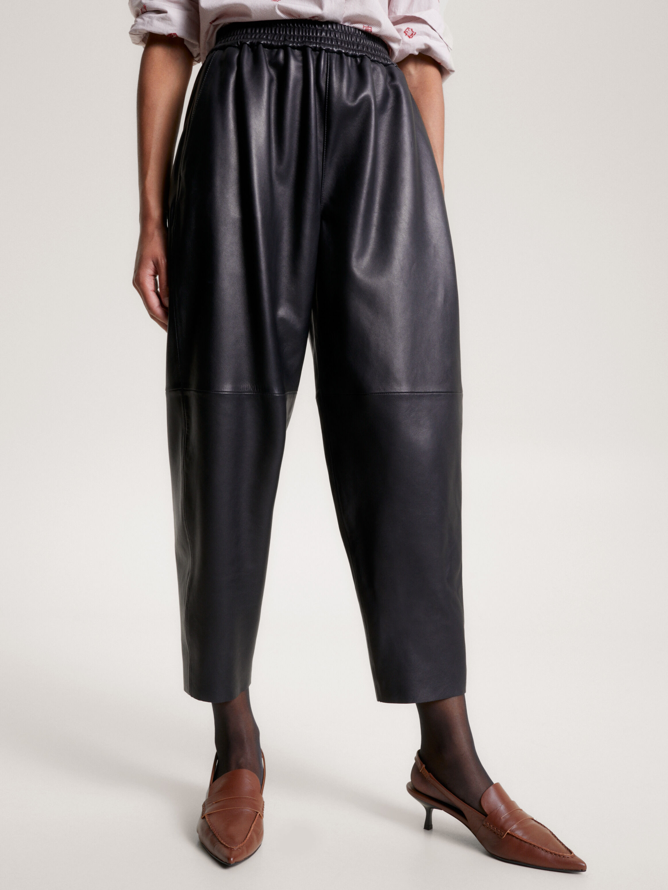 Tommy hilfiger discount leather pants