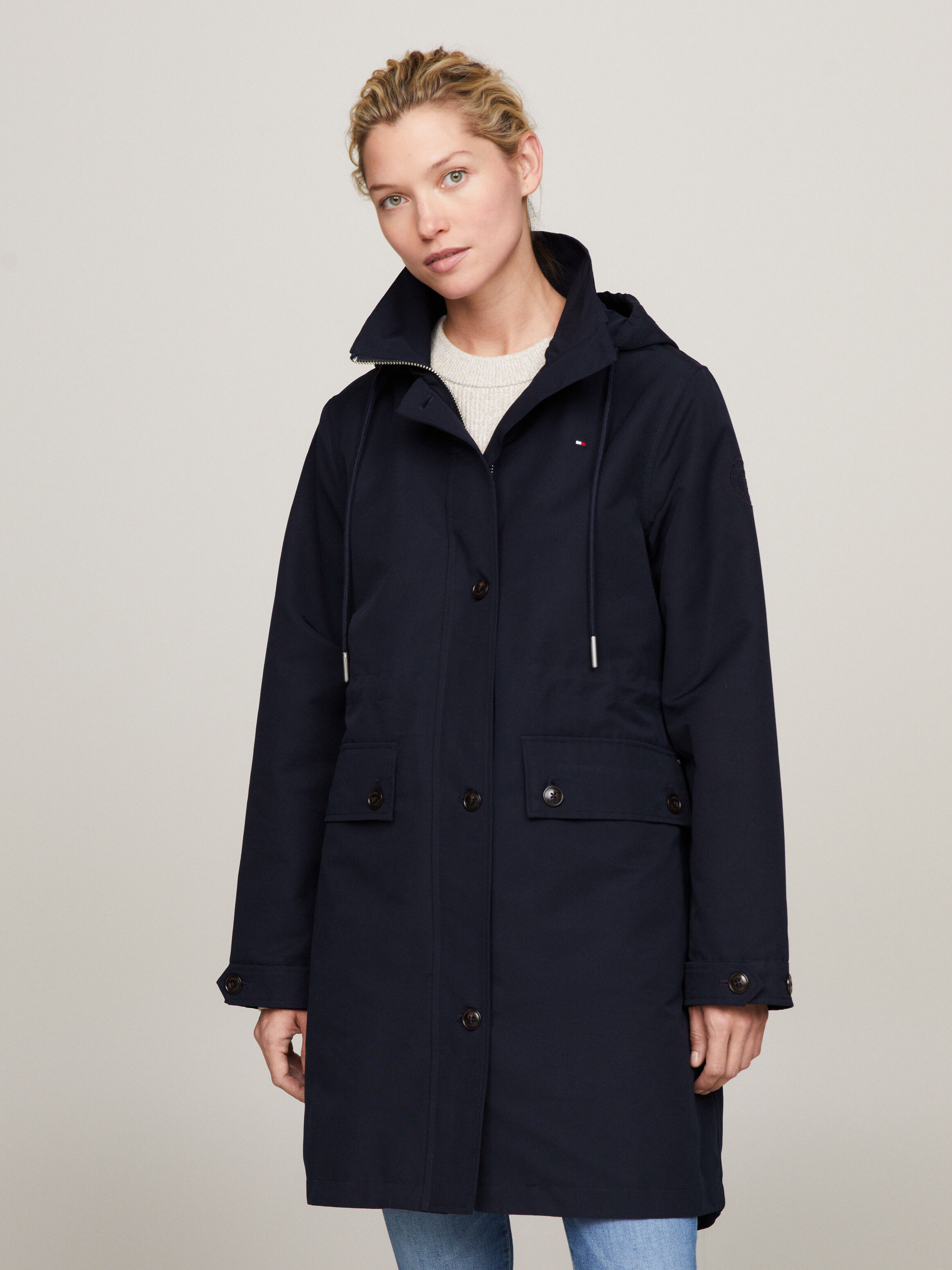 Essential Relaxed Water Repellent Parka Tommy Hilfiger