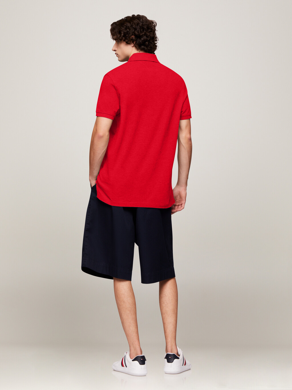 1985 Collection Slim Fit Polo, Primary Red, hi-res