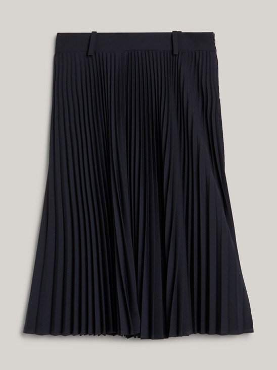 Pleated Midi Skirt