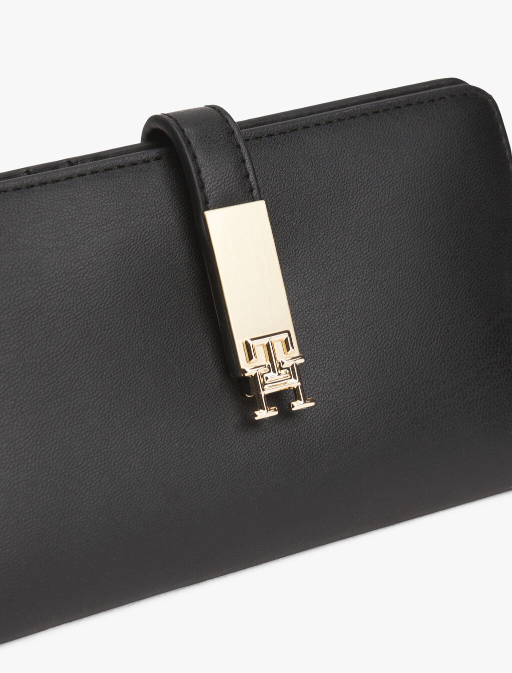 Heritage Monogram 長款錢包, Black, hi-res