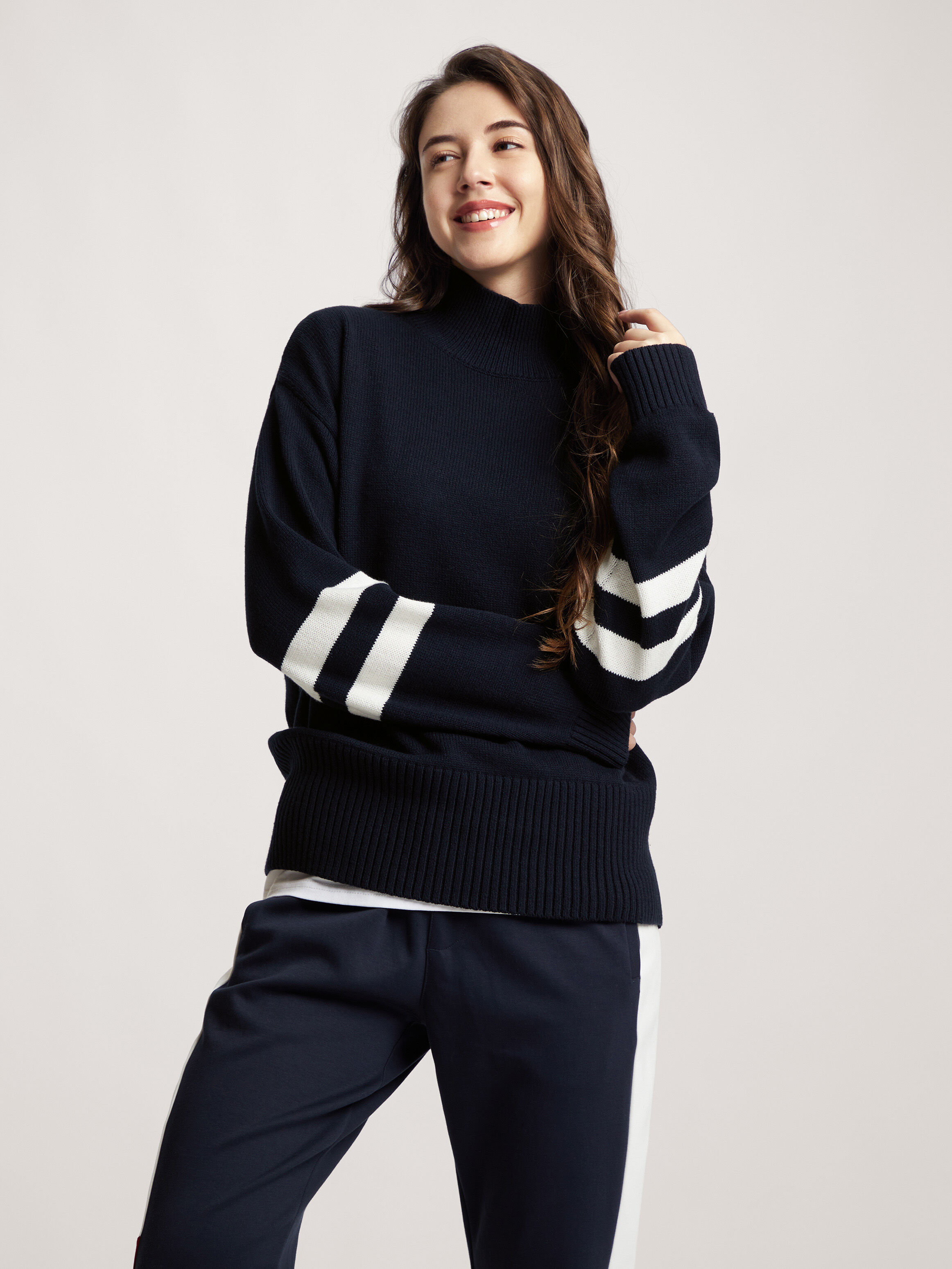 Tommy jeans mock neck top