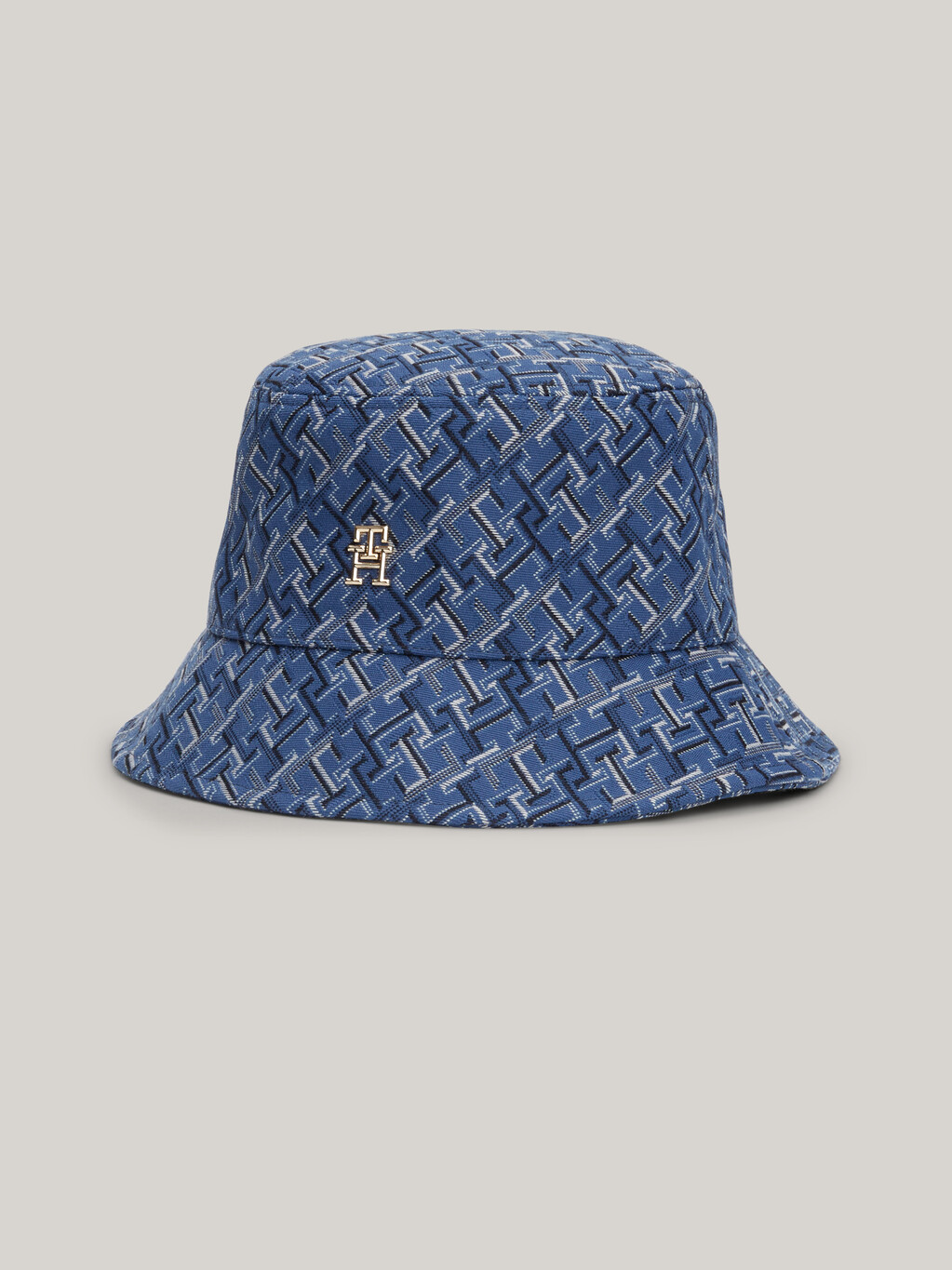 TH Monogram 提花漁夫帽, Fossil Blue, hi-res