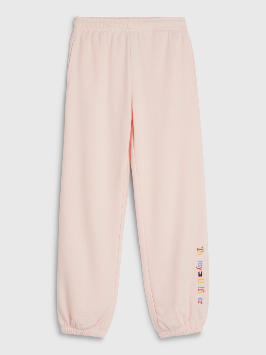 多標誌圖案運動褲, Faint Pink, hi-res