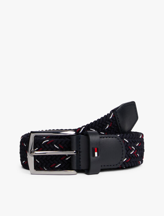 Denton Diamond Motif Elastic Belt