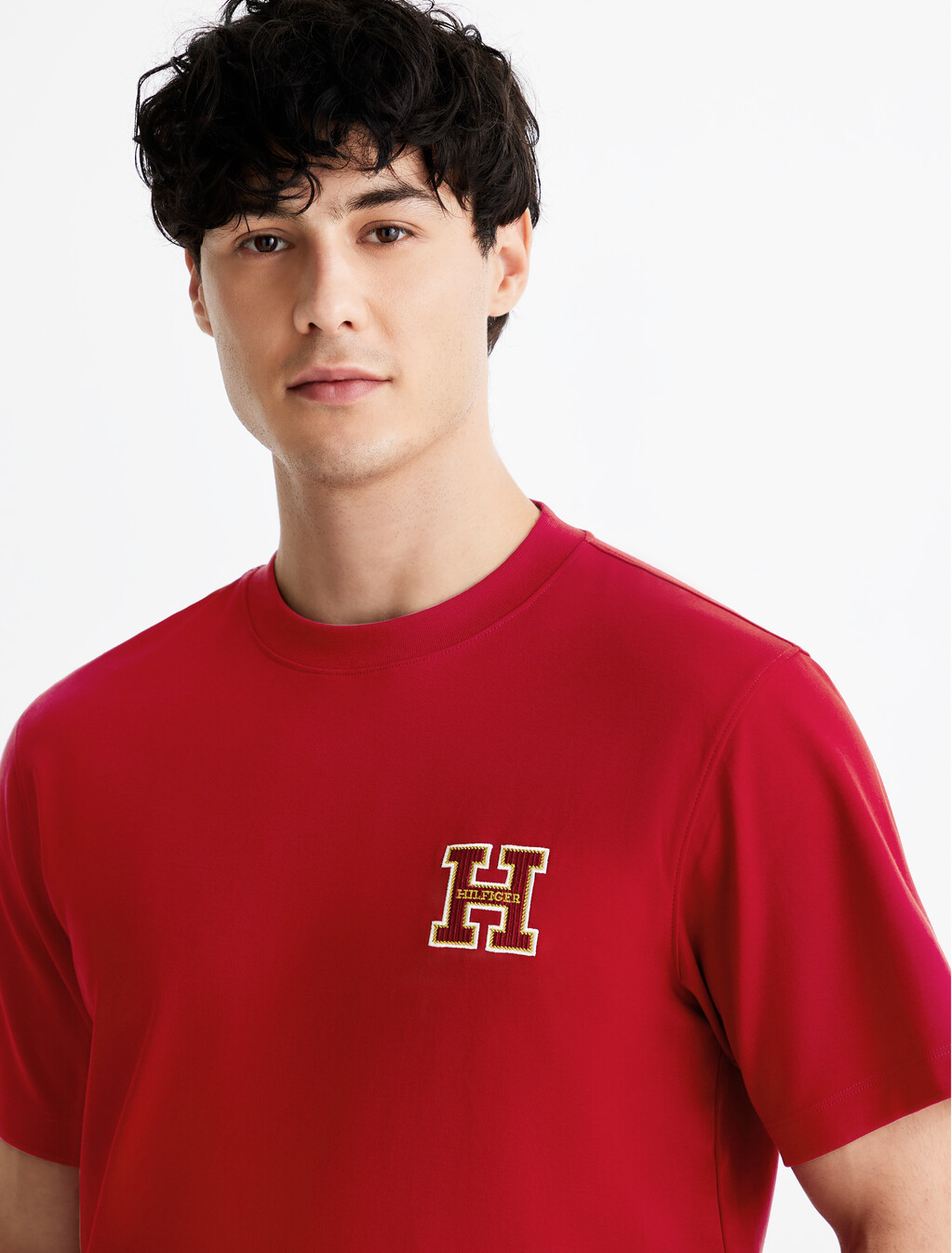 Letterman Interlock T-Shirt, Arizona Red, hi-res