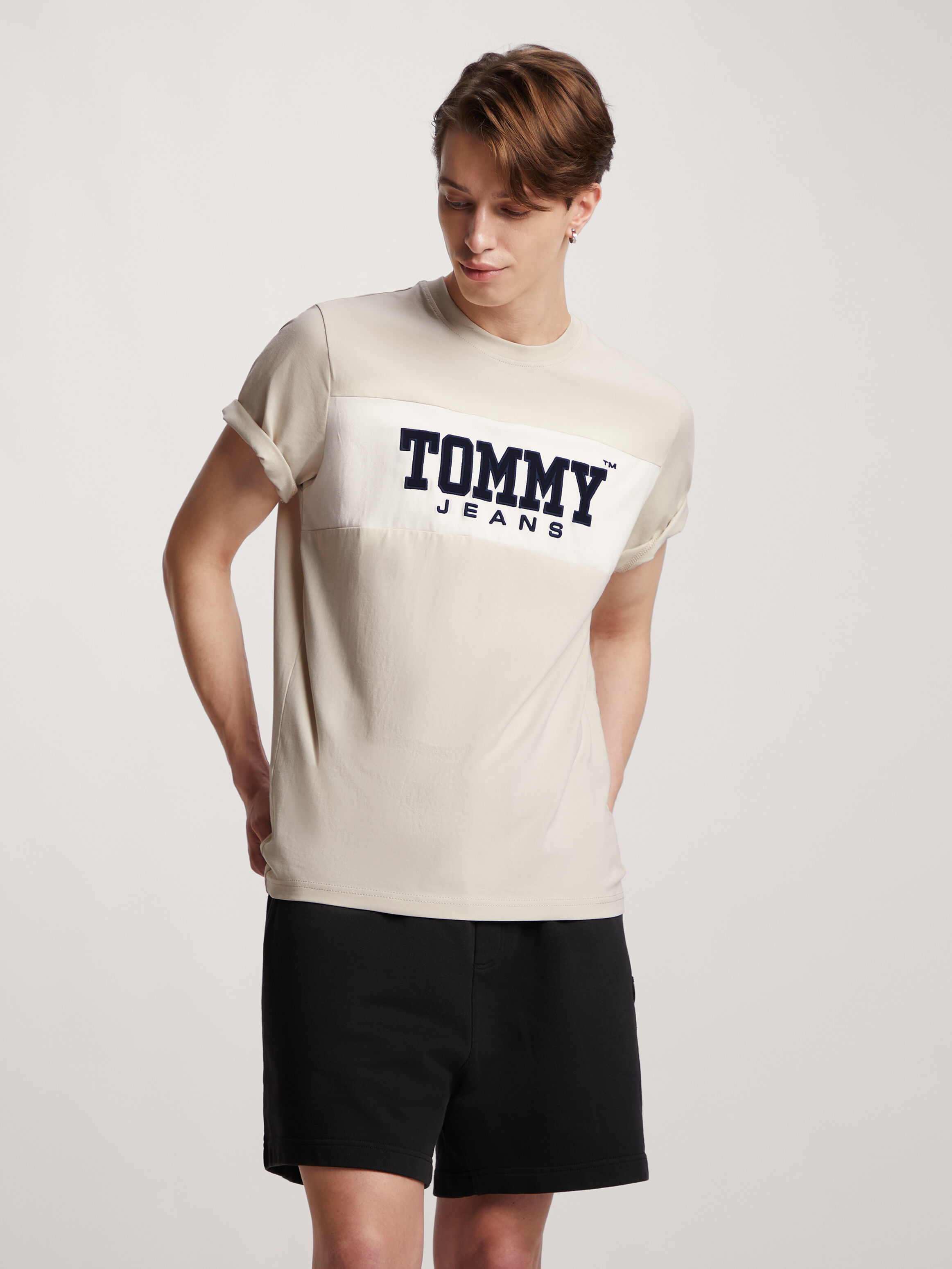 Tommy hilfiger block t shirt store