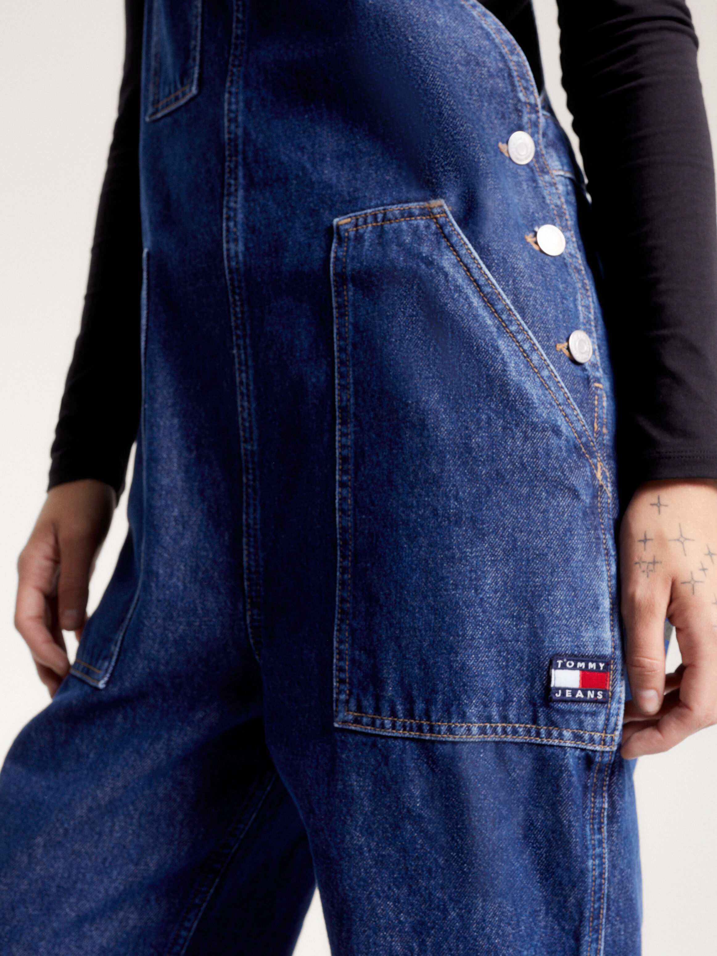 Workwear Straight Dungaree blue Tommy Hilfiger Taiwan