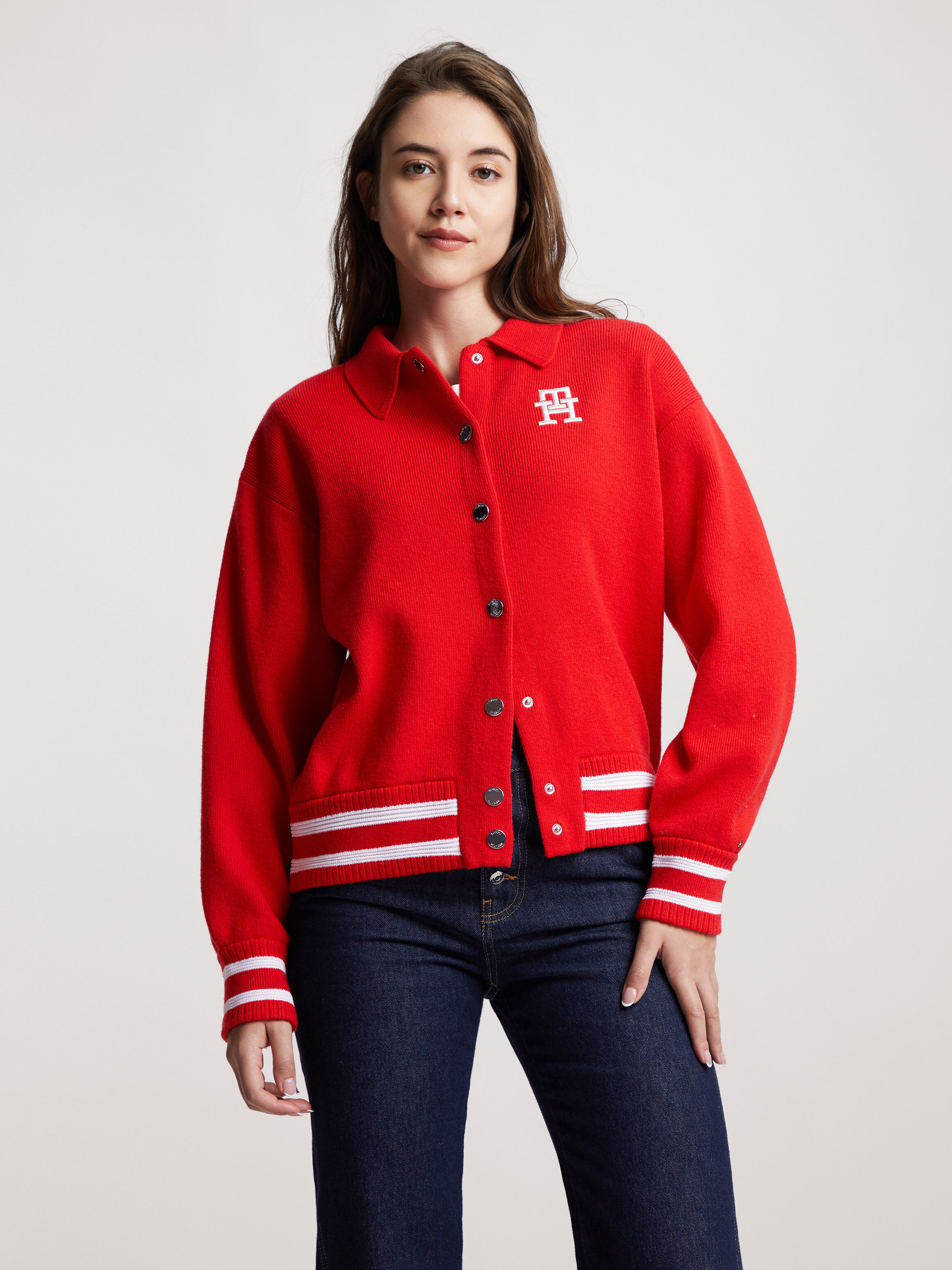Tommy hilfiger parka outlet orange