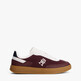 Burgundy Velvet/Ecru