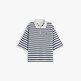 Breton Stripe Ecru/Dark Night Navy