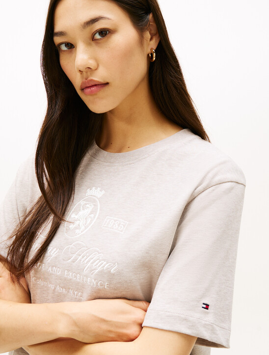 TH Crest Embroidery Relaxed T-Shirt