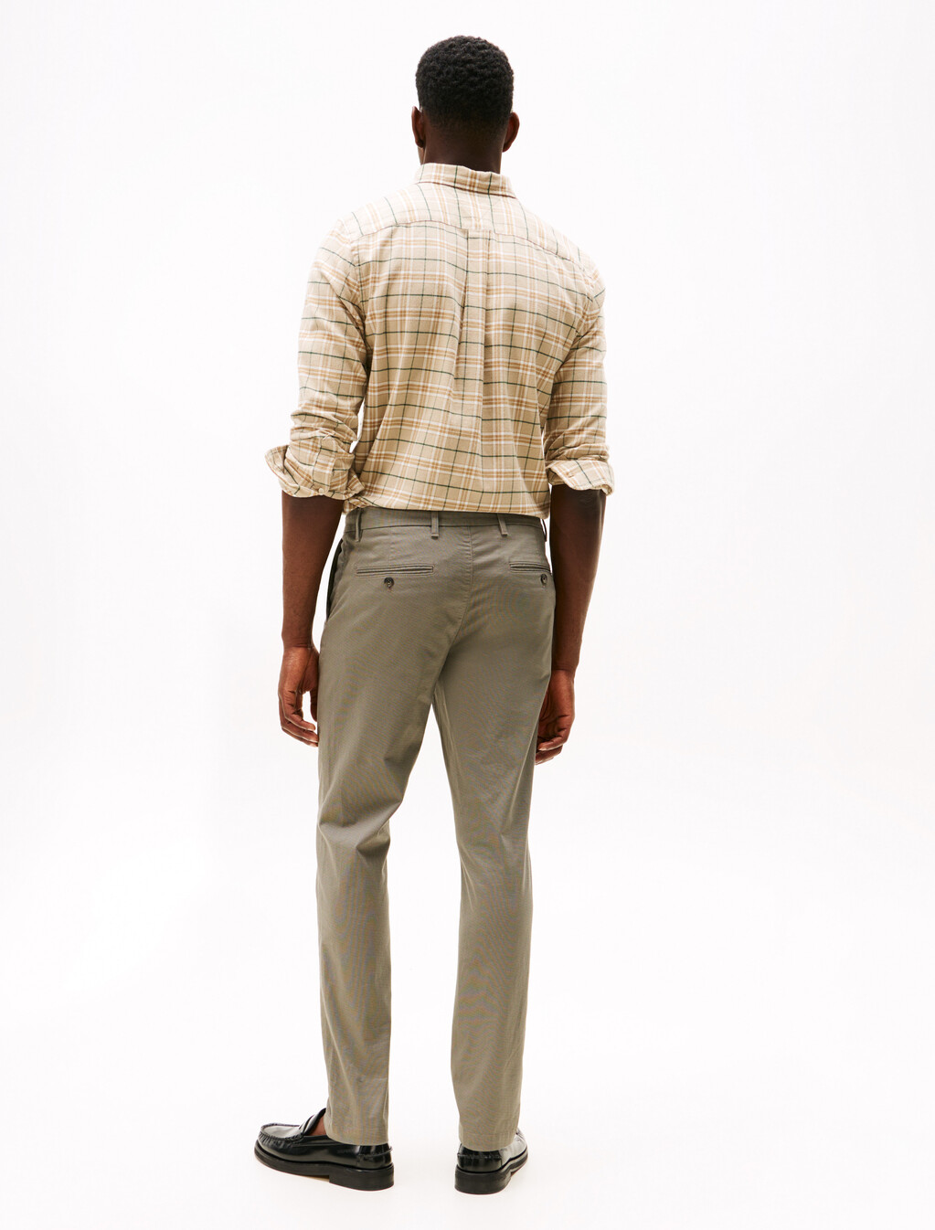 Bleecker Print Slim Chinos, Hydrogen Grey, hi-res