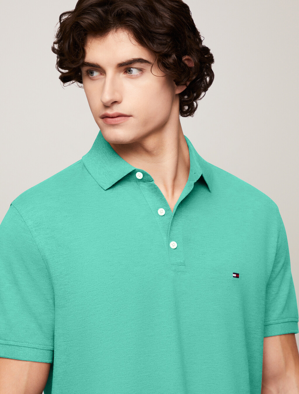1985 系列修身 Polo 衫, Light Jade Green, hi-res