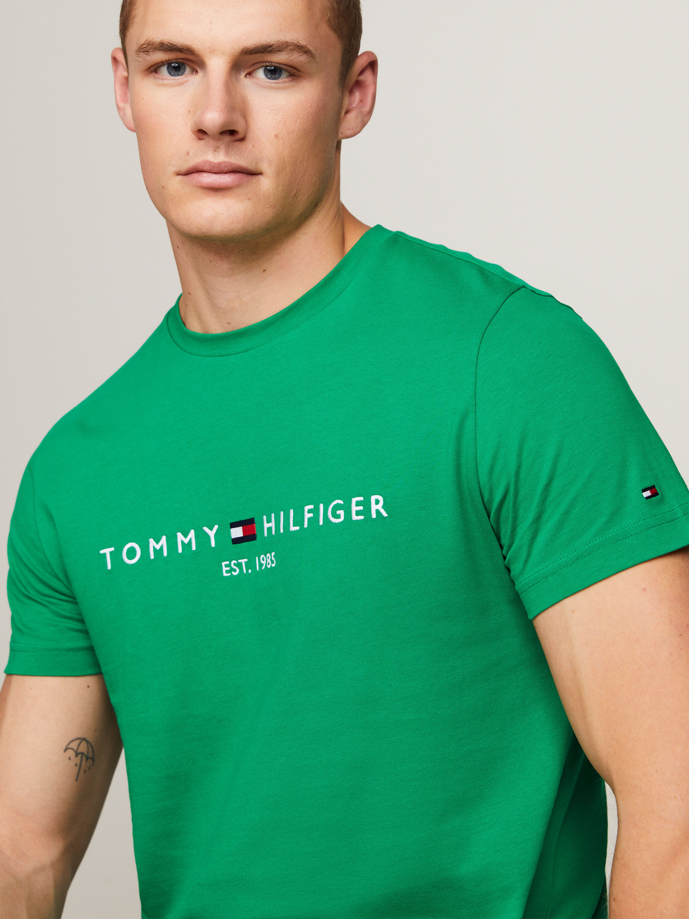 Tommy hilfiger everest logo sweatshirt hot sale