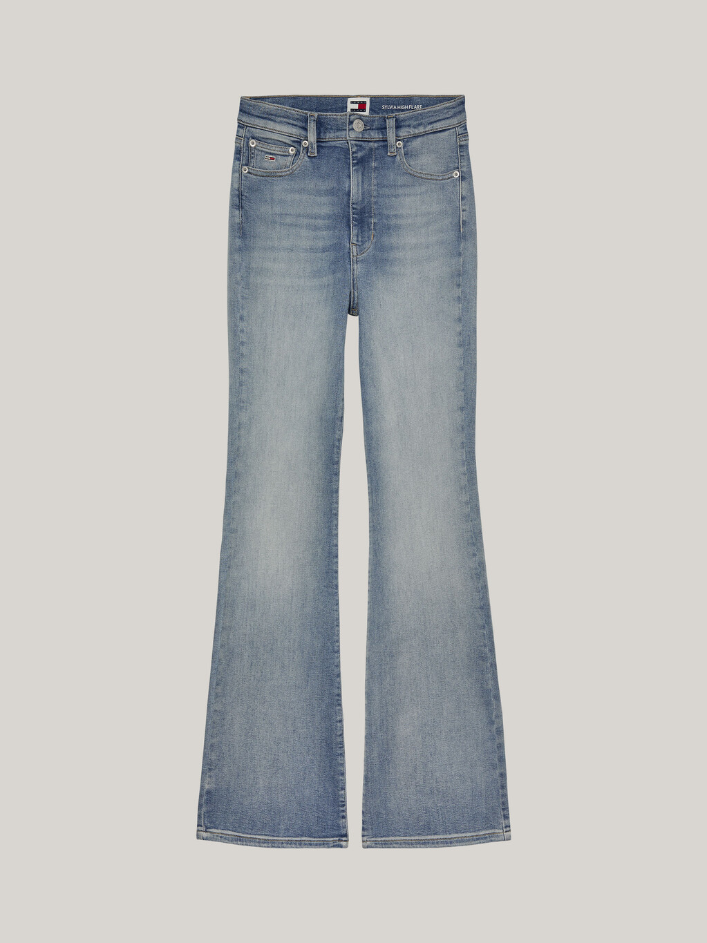 Sylvia High Rise Flare Jeans, Denim Light, hi-res