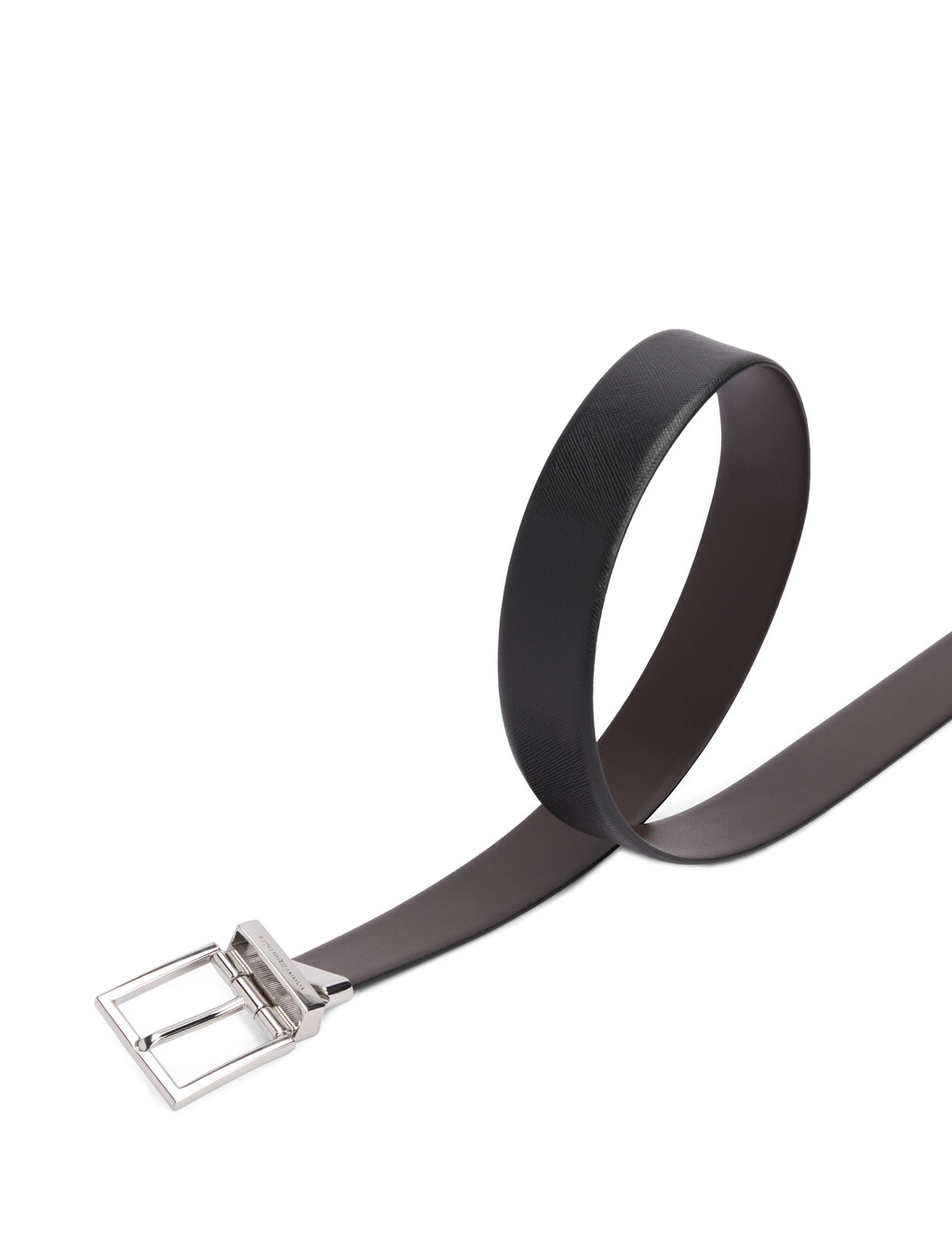 TH Business Reversible Leather Belt, Coffee Bean / Black, hi-res