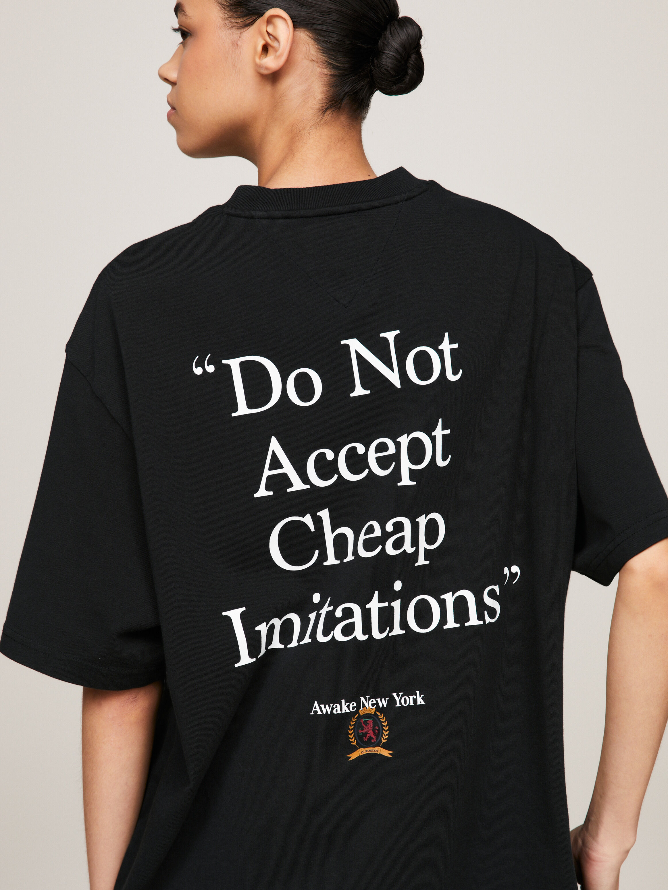 Tommy X Awake NY Back Slogan Relaxed T Shirt