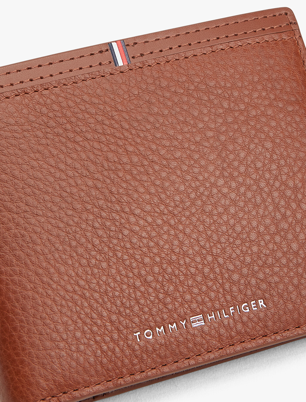 經典標誌皮革短夾, Winter Cognac, hi-res