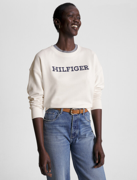 Hilfiger Monotype Embroidery Sweatshirt