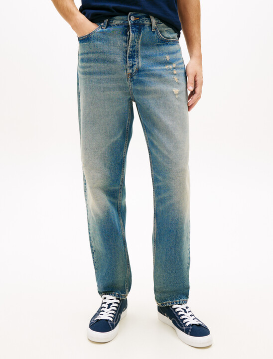 Sonny Distressed Regular Tapered Leg Jeans