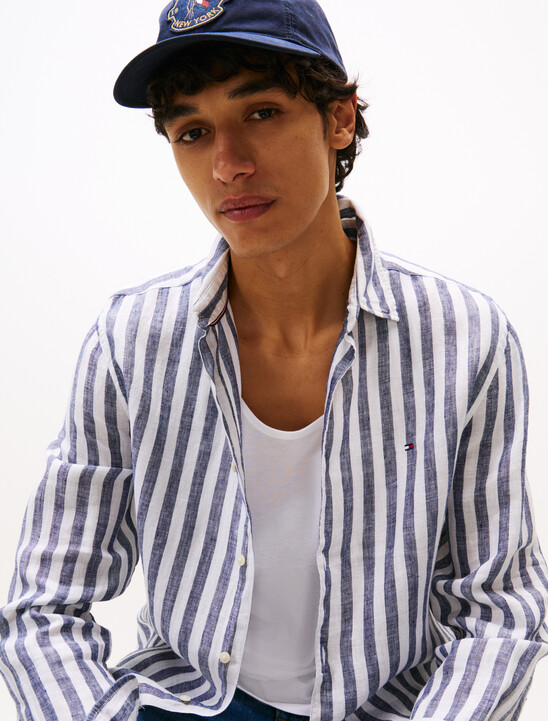 Bengal Stripe Linen Shirt