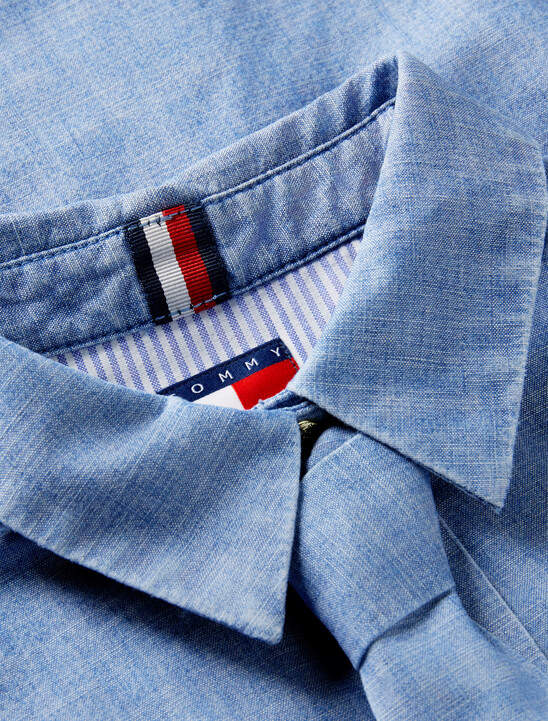 Chambray Tie Shirt