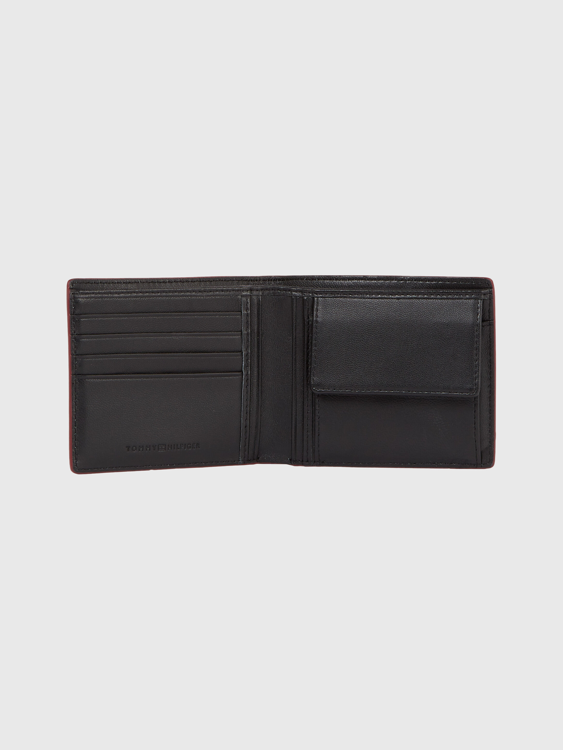 Leather Bifold Credit Card And Coin Wallet Tommy Hilfiger Taiwan