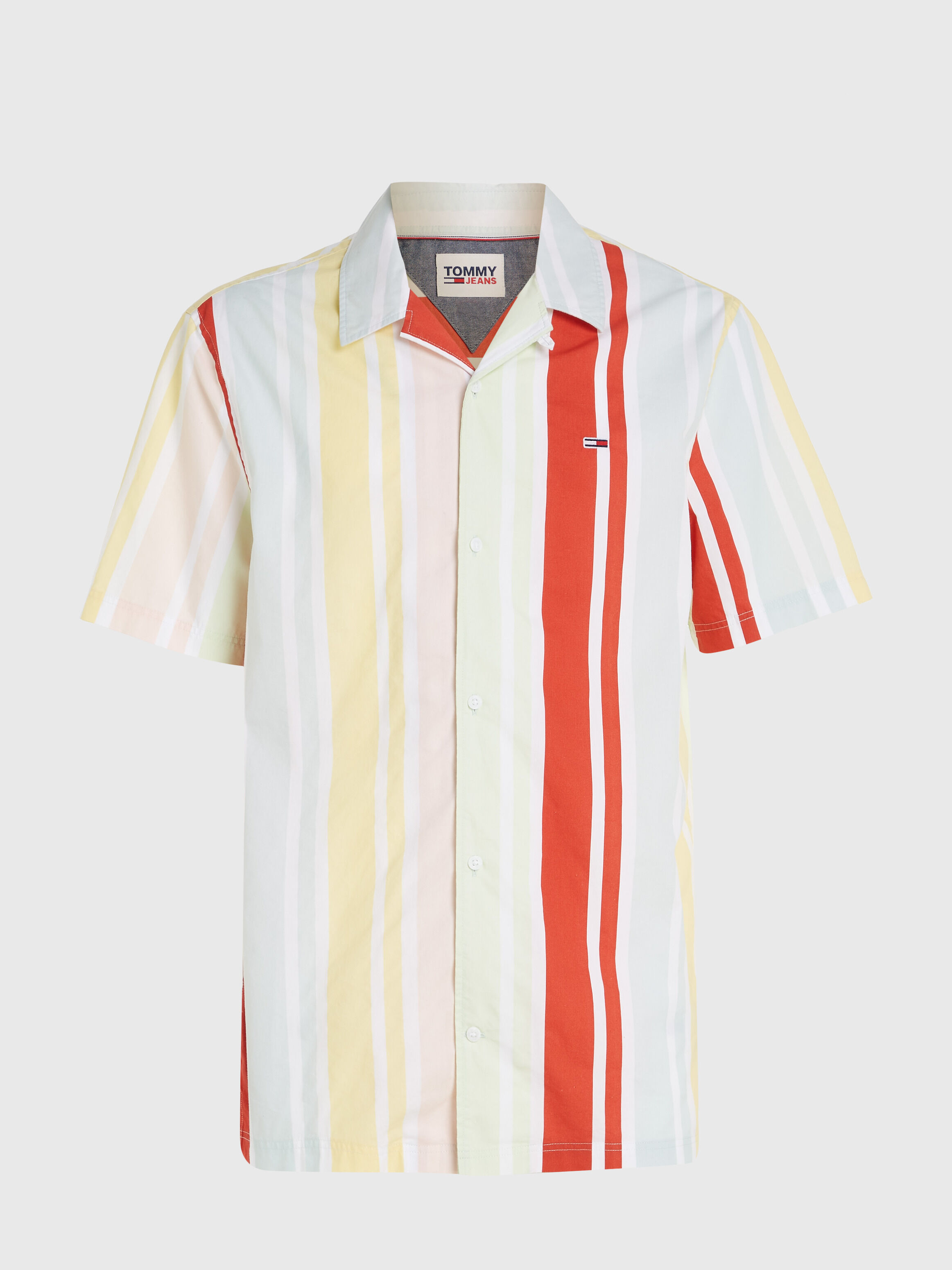 Stripe Relaxed Fit Short Sleeve Shirt Tommy Hilfiger Taiwan