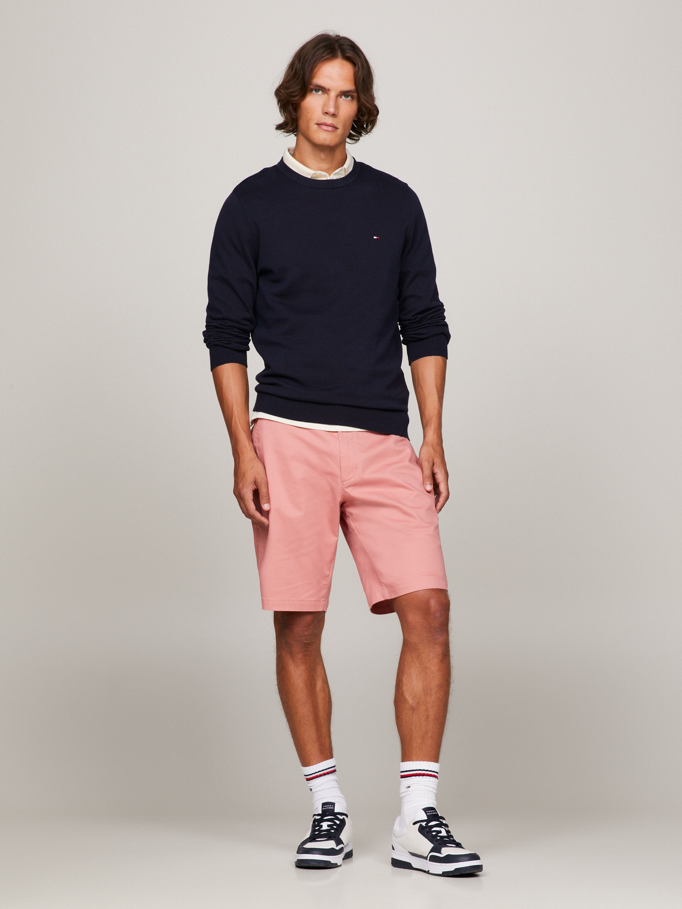 Tommy hilfiger shop slim fit shorts