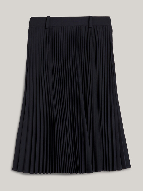 Pleated Midi Skirt