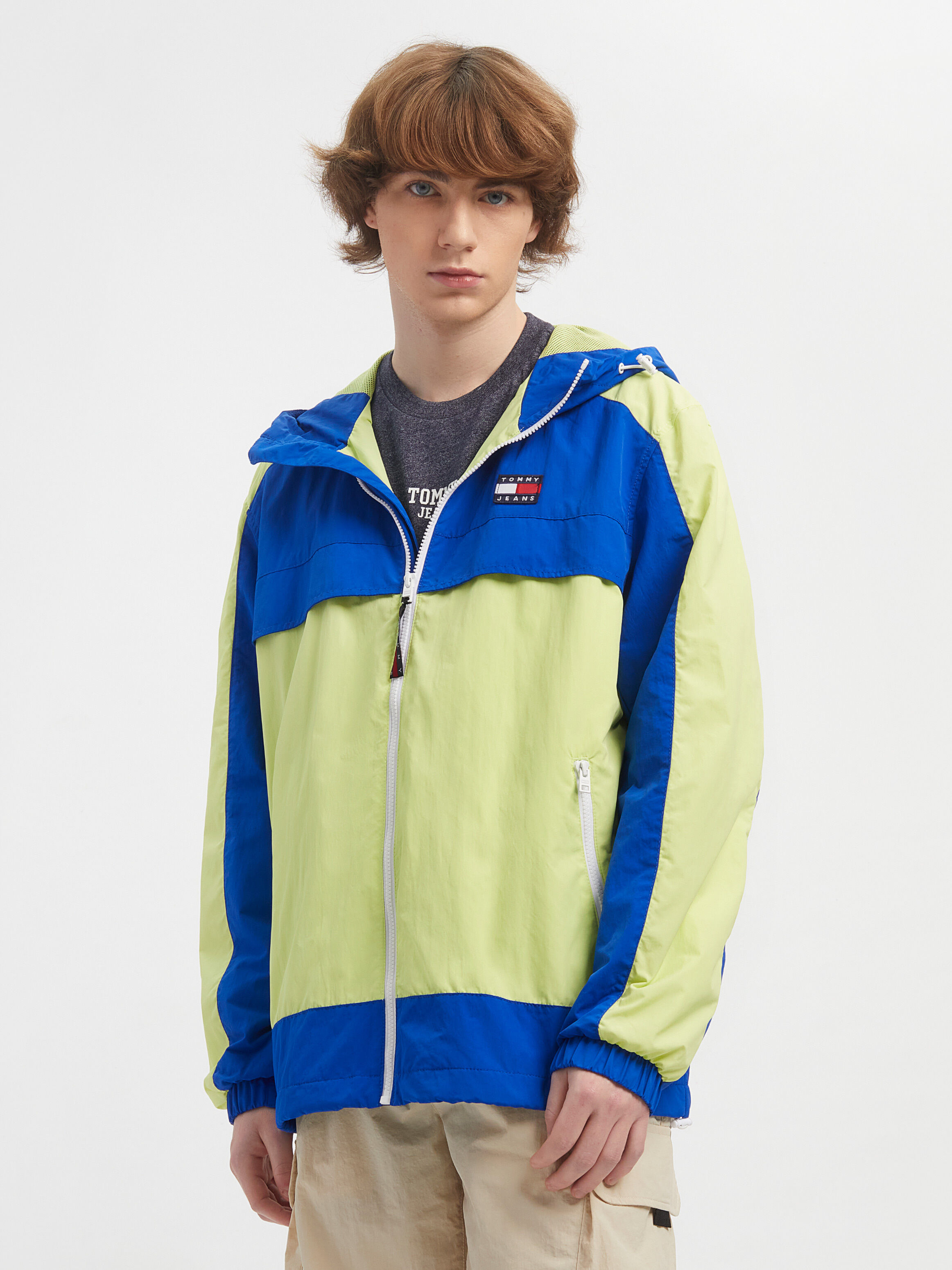 Tommy hilfiger discount color block jacket