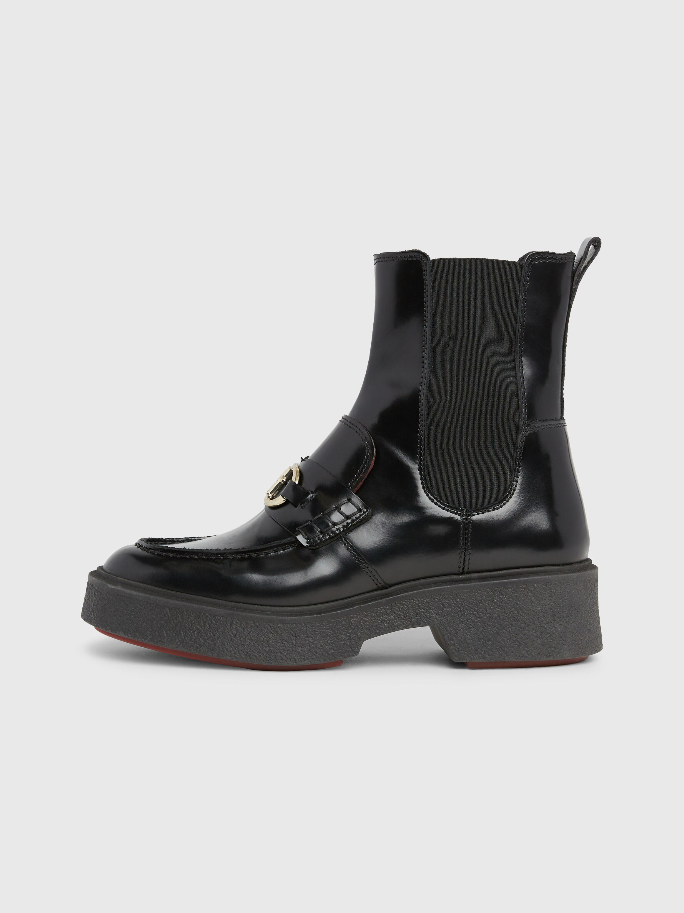 TH Monogram Loafer Boots black Tommy Hilfiger Taiwan