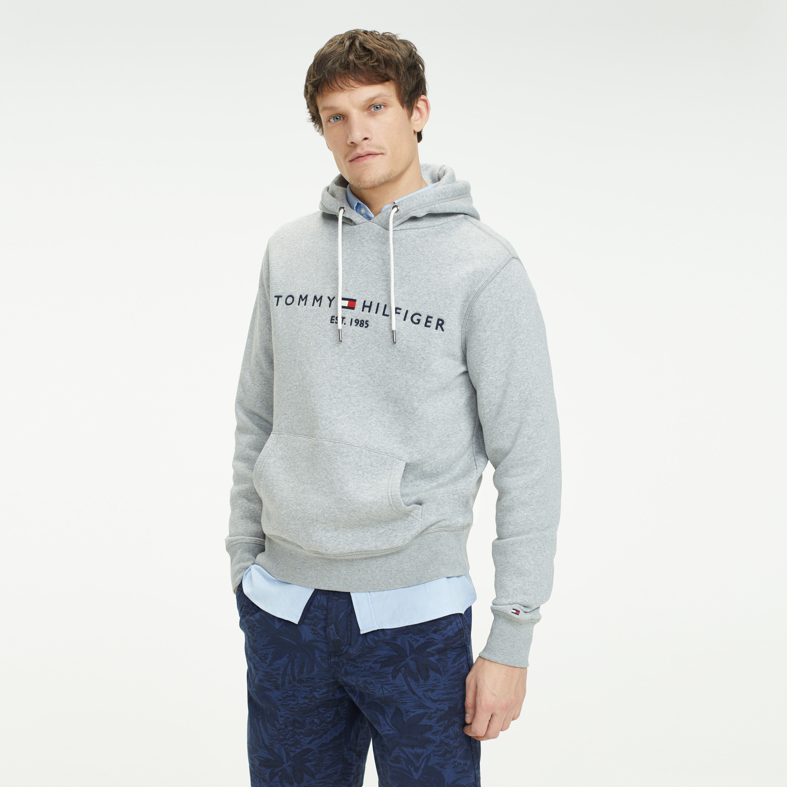 Tommy hilfiger essential zip outlet hoodie