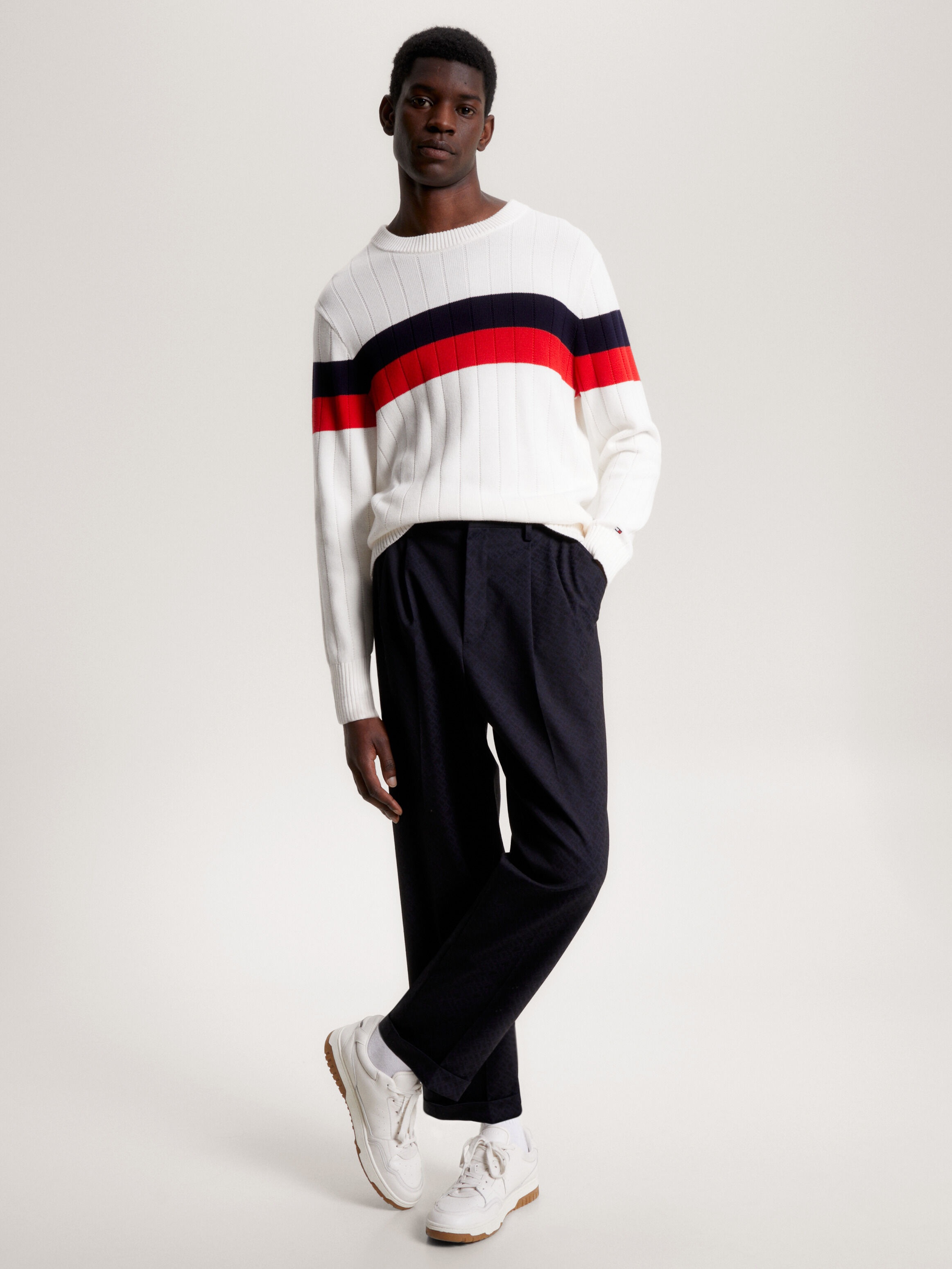 Tommy hilfiger stars new arrivals and stripes jumper