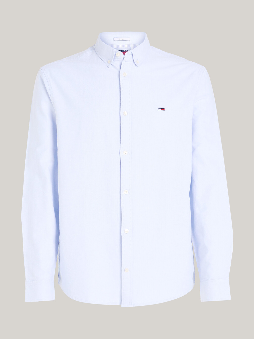 Essential Logo Regular Fit Oxford Shirt, Moderate Blue, hi-res