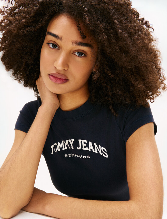 Logo Slim Crew Neck T-Shirt